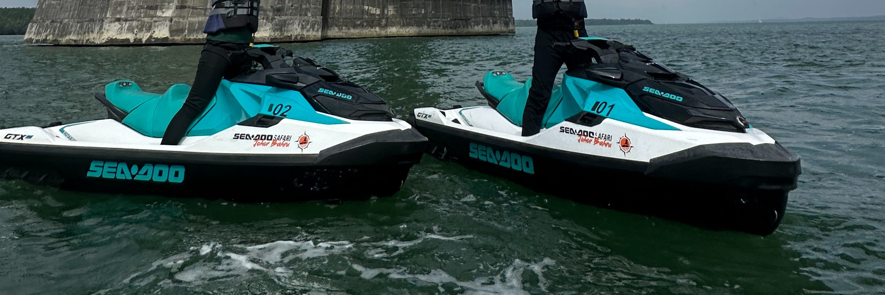 柔佛州新山摩托艇體驗（Seadoo Safari提供）