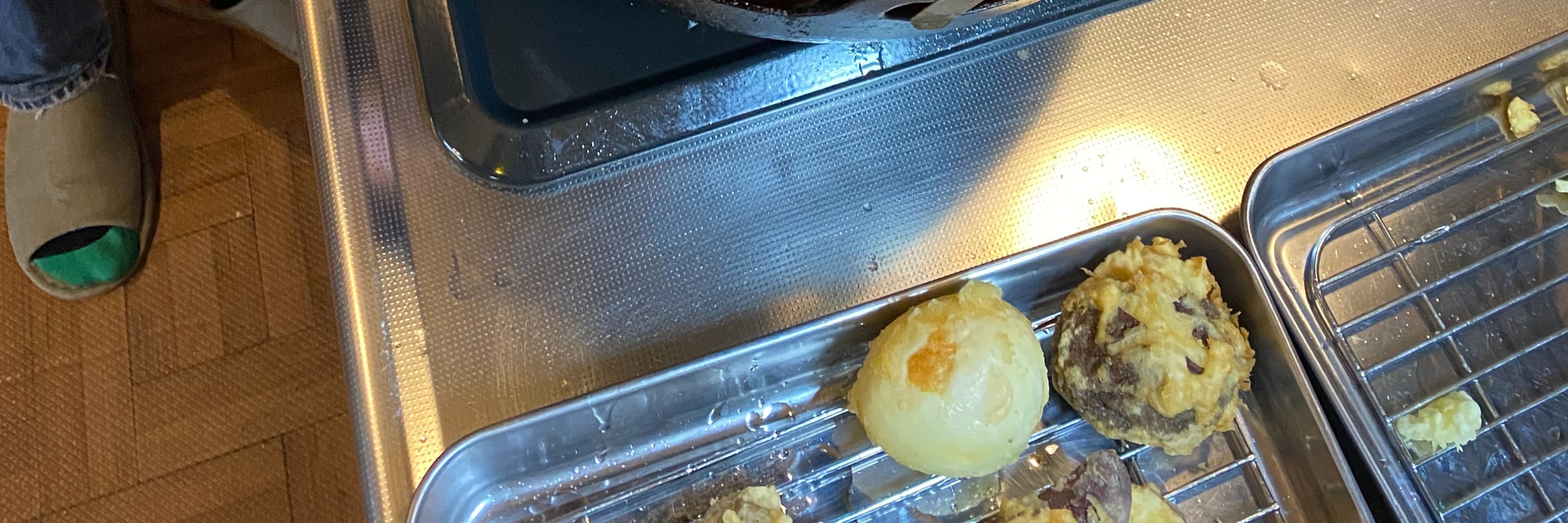大阪料理課程（脆皮天婦羅蓋飯＆味噌湯）