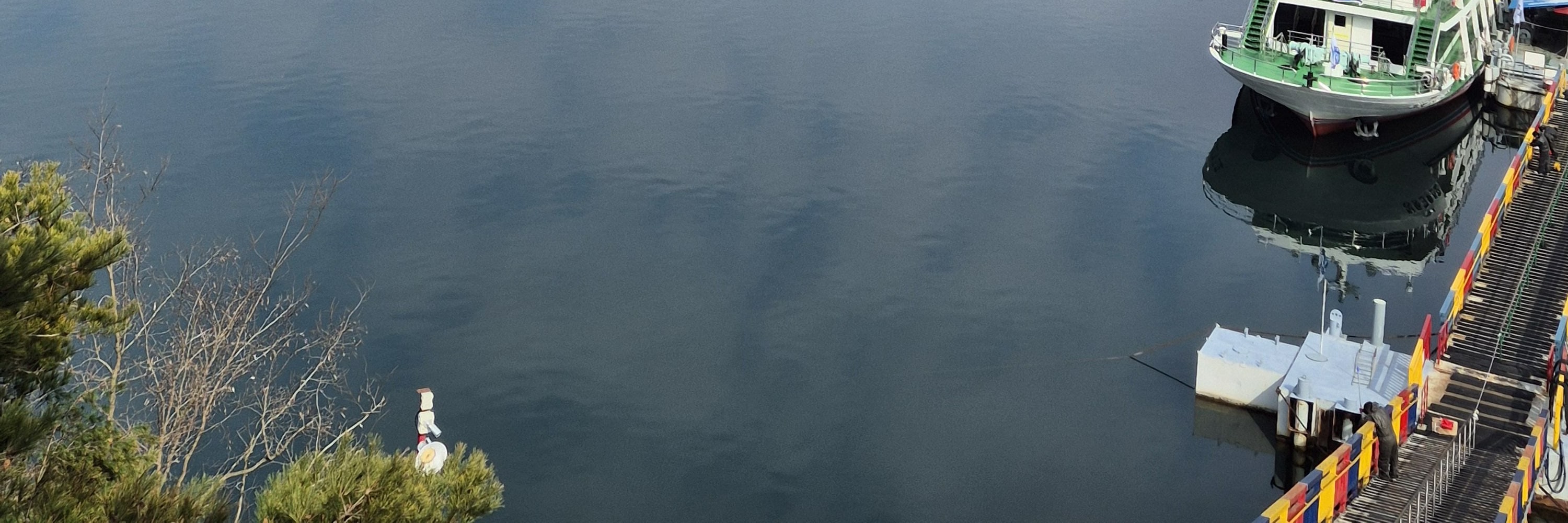 Chungju Lake Dock in Danyang