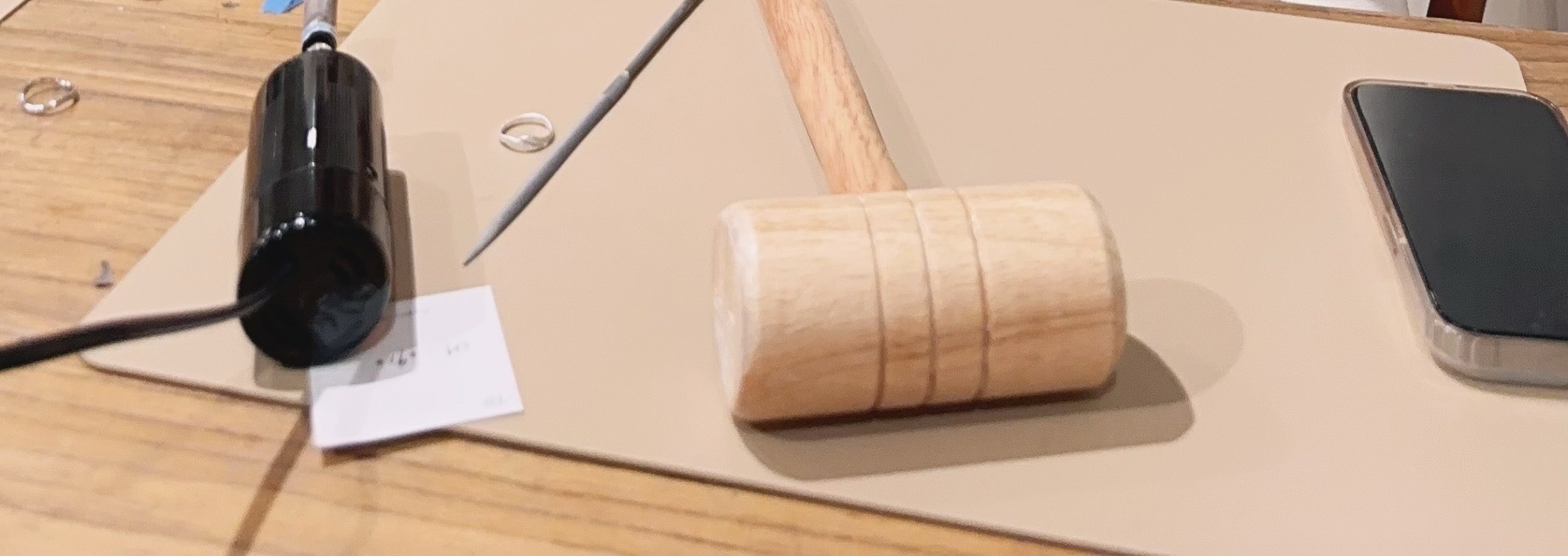 One-day gold craftsmanship experience class (Taoyuan store)