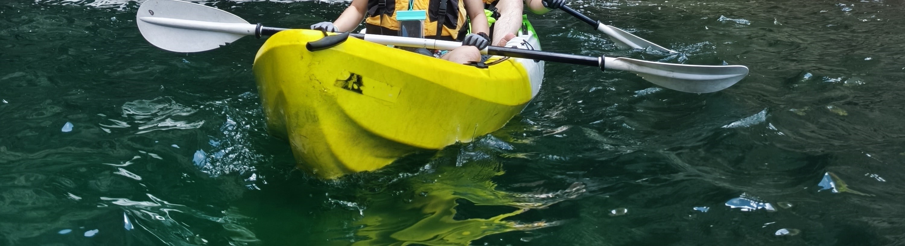 香港東龍島獨木舟探索特色洞穴生態團