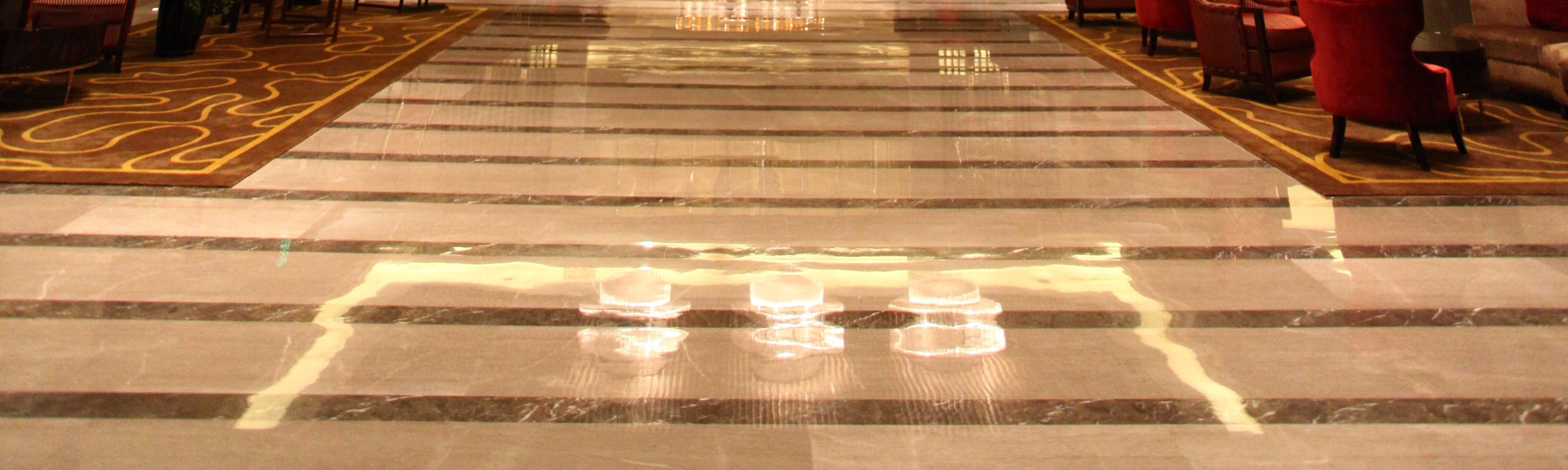 hotel lobby
