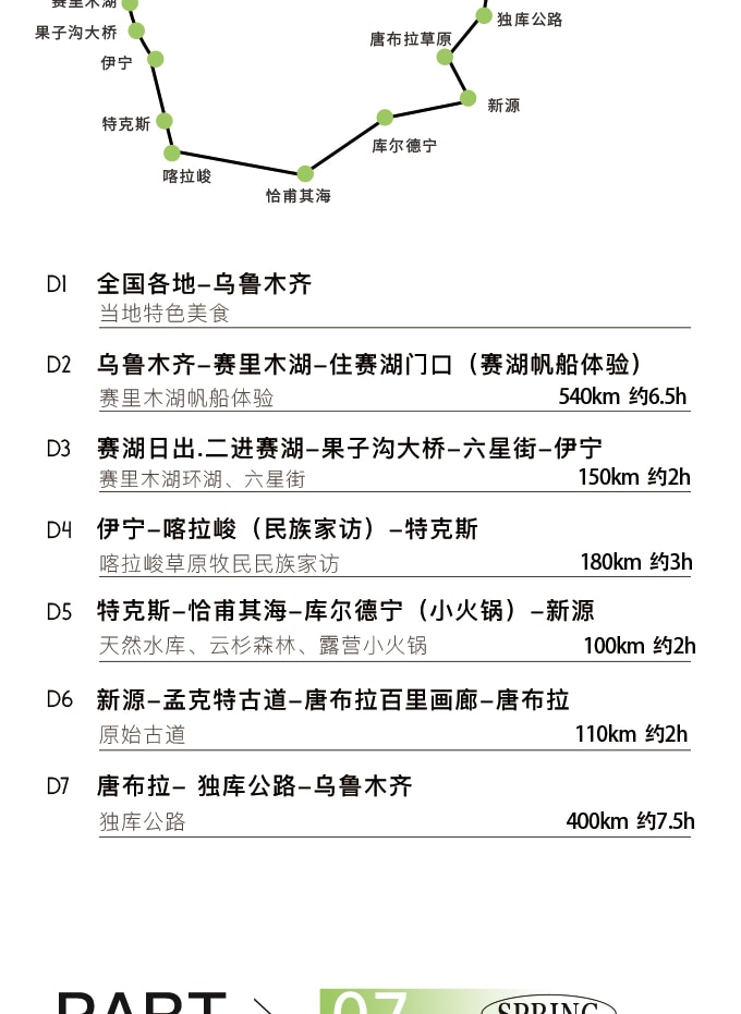 新疆伊犁牧野伊夏獨庫版7日（全程攝影旅拍+賽湖帆船體驗+喀拉峻民族家訪+庫爾德寧小火鍋+孟克特古道+恰甫其海+唐布拉百里畫廊）