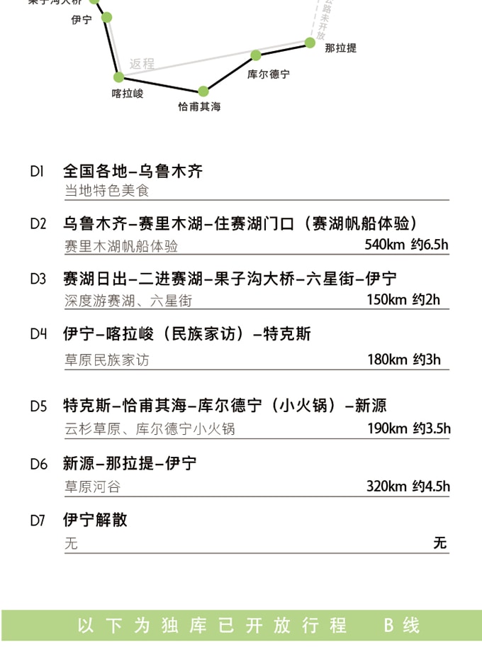 新疆伊犁牧野伊夏五月版7日（全程攝影旅拍+賽湖帆船體驗+喀拉峻民族家訪+庫爾德寧小火鍋+那拉提空中草原+恰甫其海+果子溝大橋+六星街）