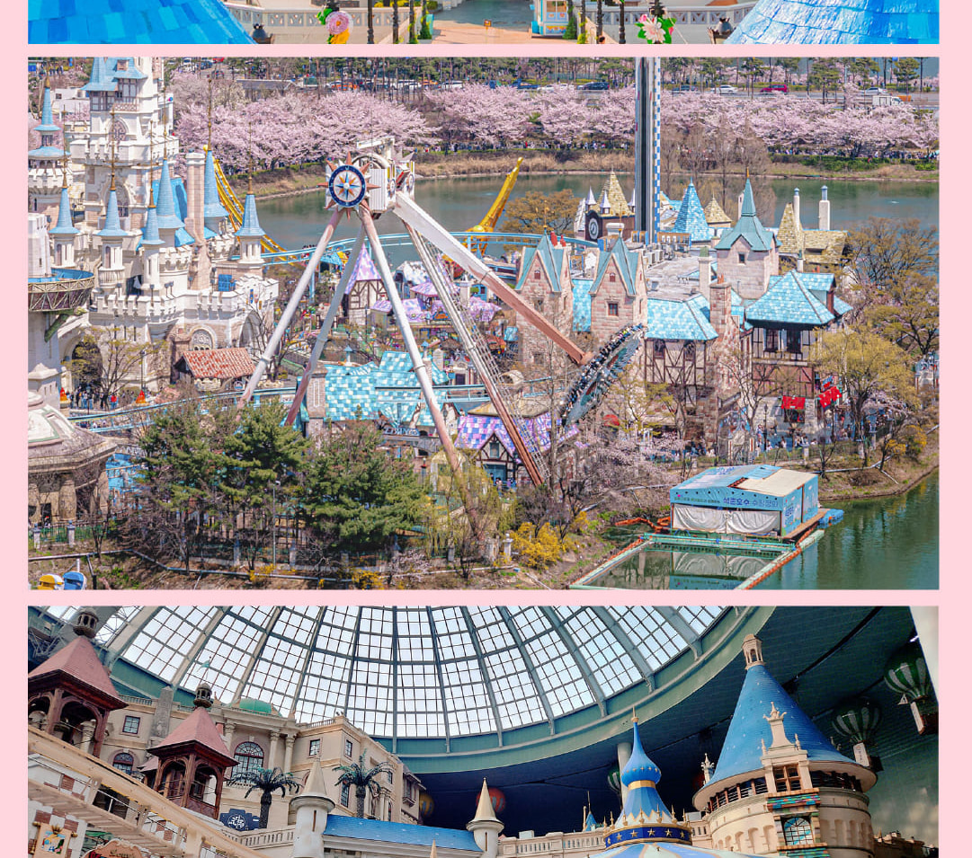 愛寶樂園 & 首爾樂天世界探險 & 城市熱門景點多天遊