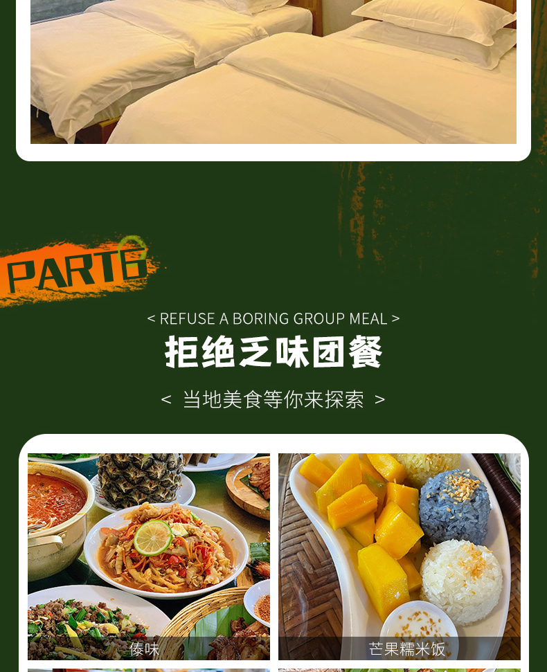 雲南版納往事6日（告莊夜市+傣族園+景邁山+中科院植物園+雨林徒步+野象谷+糯幹翁基古寨）