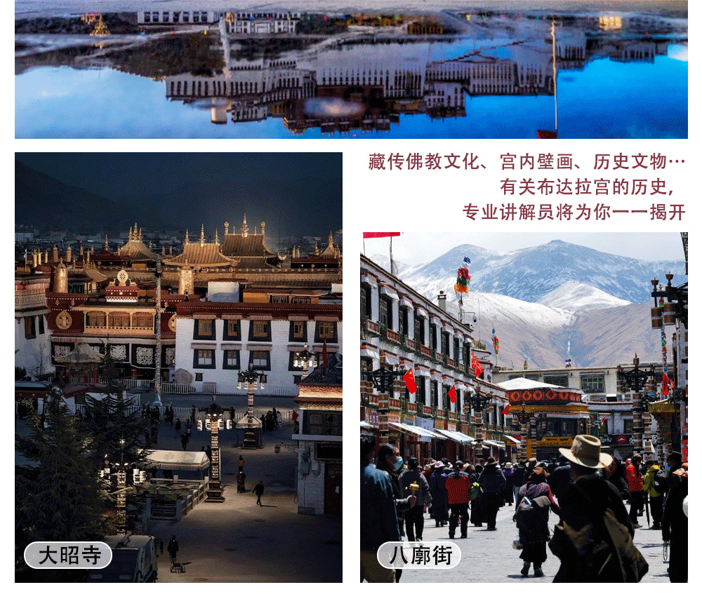 西藏林芝桃花6日（天后同款瑞吉/松贊系列+南迦巴瓦日照金山&平措康桑雪裡酒店+嘎拉桃花村+索松村+卡若拉冰川+私導講解布達拉宮大昭寺）