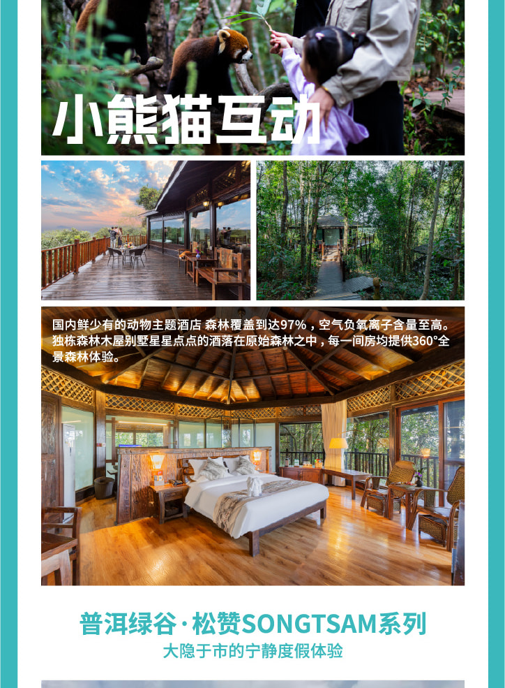 雲南西雙版納+普洱5天4晚【原始森林輕徒步+雨林牧象+咖啡莊園品鑑+普洱國家森林公園+全程臻選5鑽度假酒店】
