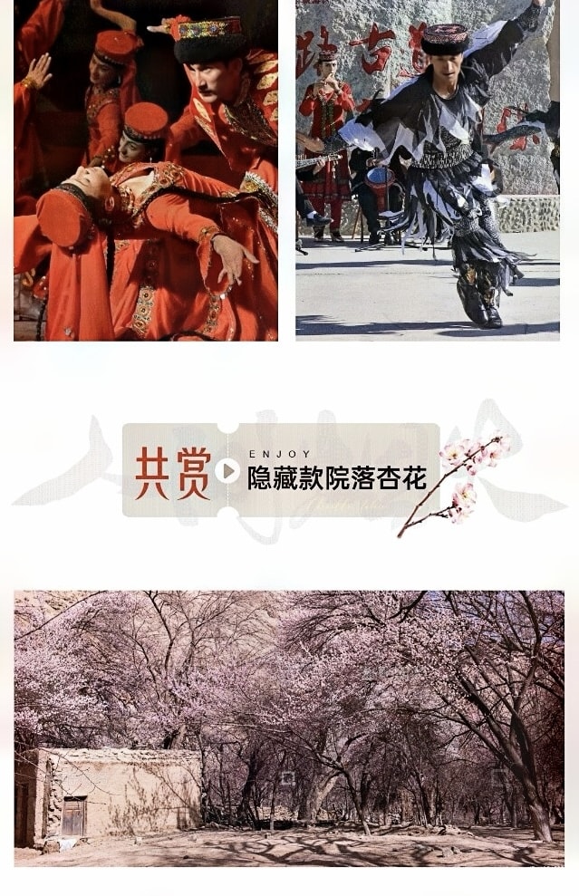 新疆煙火南疆7日（塔爾鄉杏花村+大同鄉+星空煮茶+塔吉克婚禮+慕士塔格冰川+白沙湖+盤龍古道+木吉火山口+喀拉庫勒湖+喀什古城）