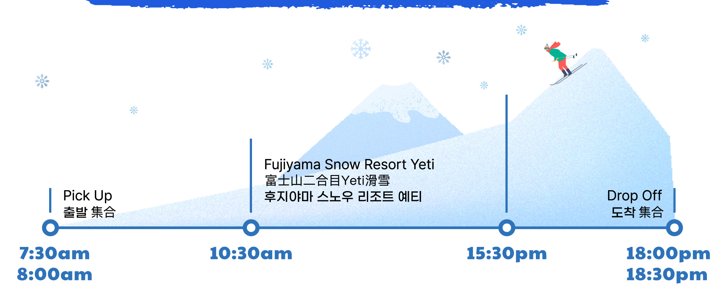 富士山 - 富士滑雪場雪怪一日遊（Mt. Fuji - Fujiyama Snow Ski Resort Yeti Day Trip from Tokyo）