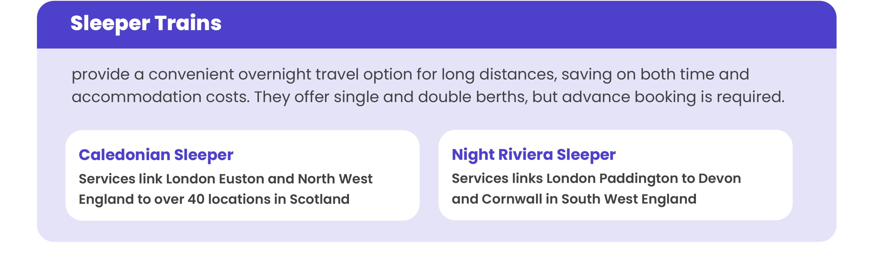 national rail trains