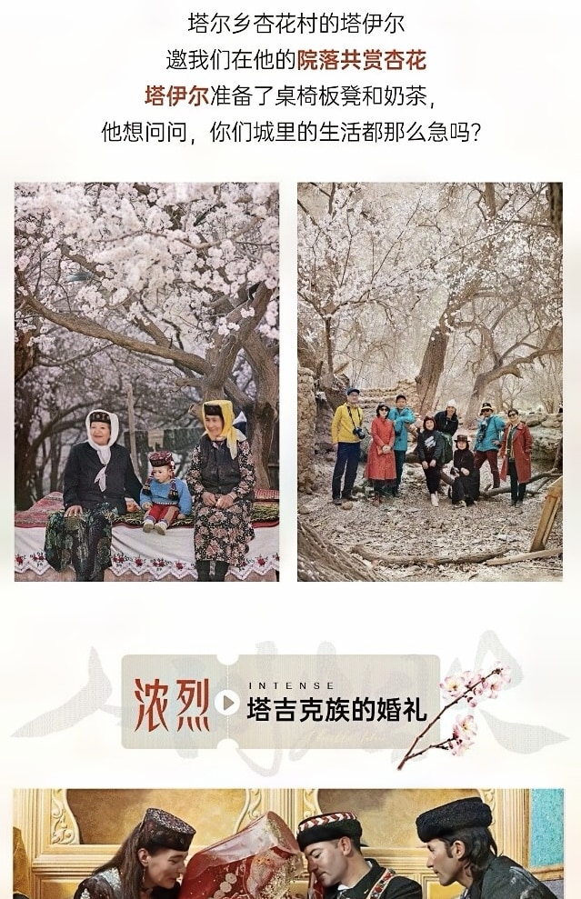 新疆煙火南疆7日（塔爾鄉杏花村+大同鄉+星空煮茶+塔吉克婚禮+慕士塔格冰川+白沙湖+盤龍古道+木吉火山口+喀拉庫勒湖+喀什古城）