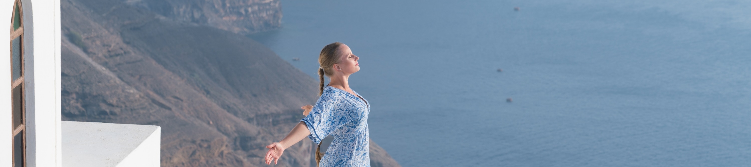 Professional Photoshoot in Santorini