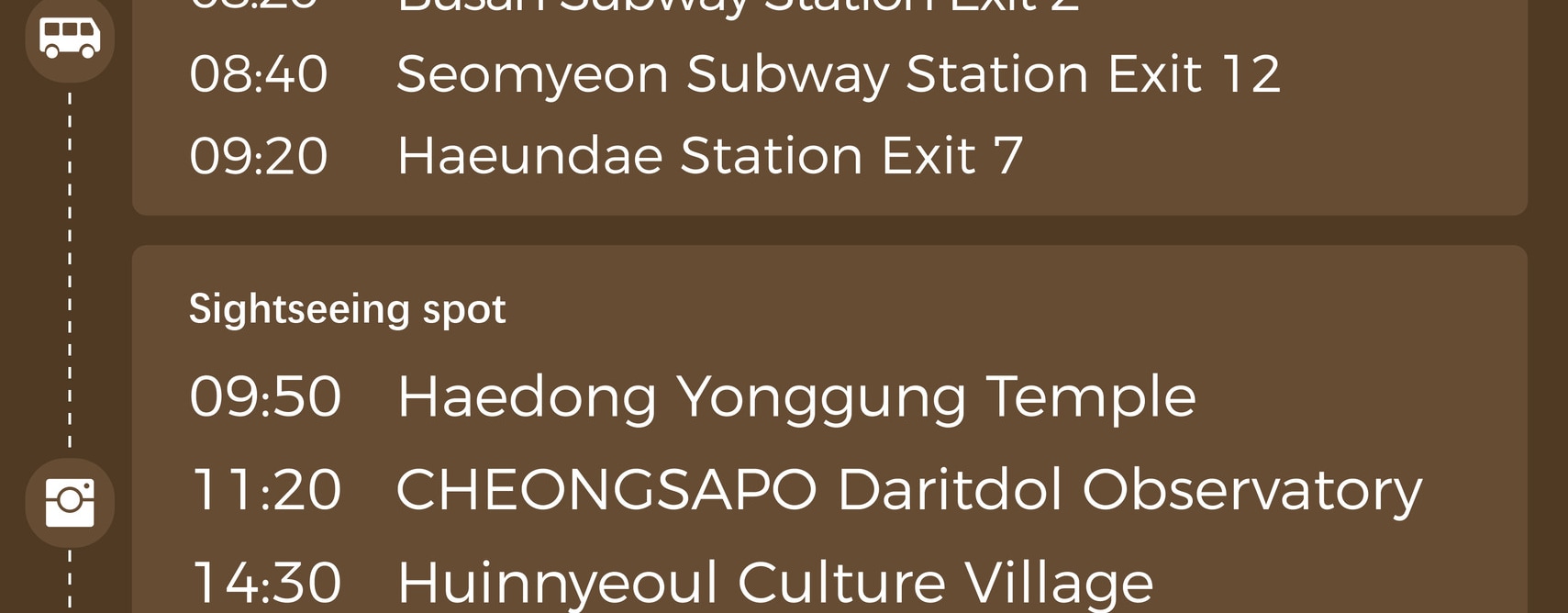 Gamcheon Culture Village, Haeundae Blueline park Day Tour