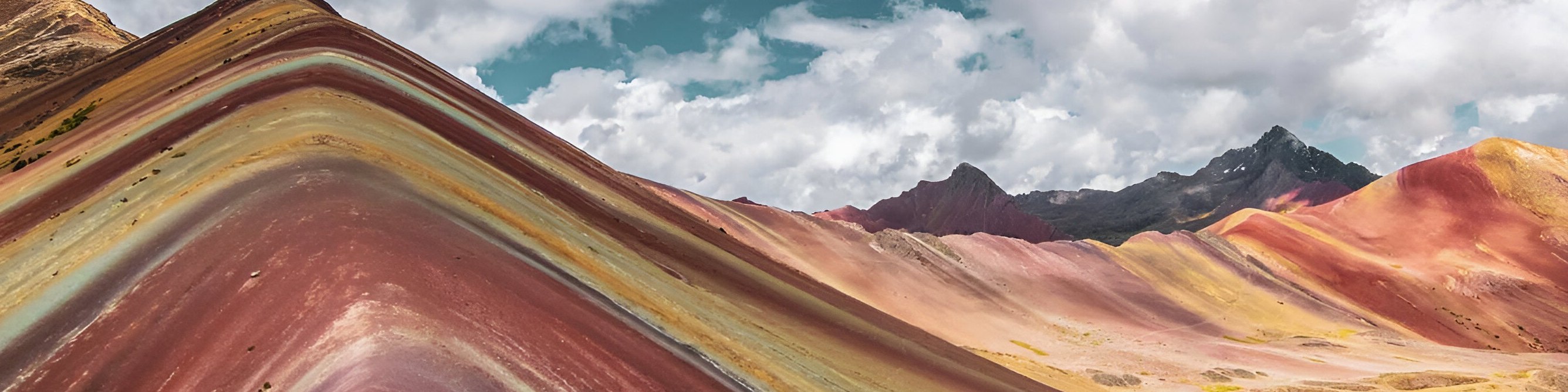 Scenic Andean landscapes seen during the peaceful three-hour drive to the trailhead