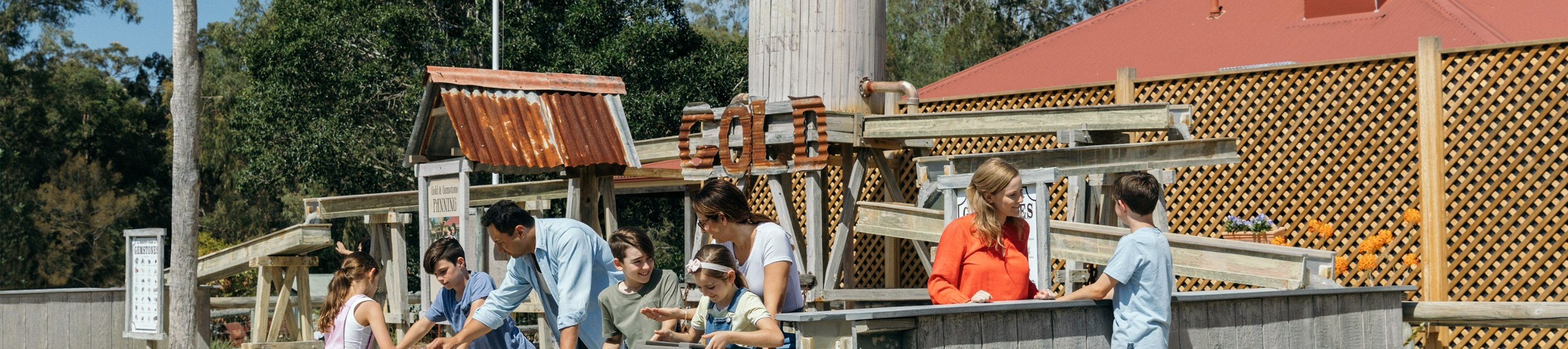 Try your luck at gold panning, feeling the thrill of striking it rich