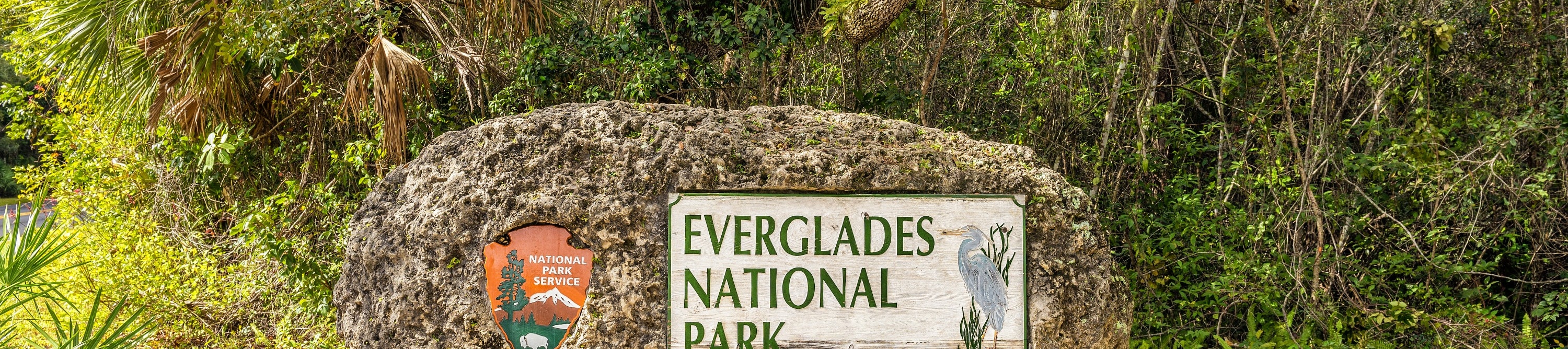Capture a photo at the Everglades National Park Sign Board, a perfect souvenir spot