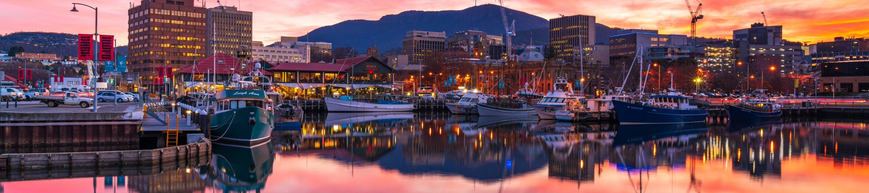 Hobart is a gateway to Tasmania's wilderness while offering its own eclectic mix of culture and relaxation.
