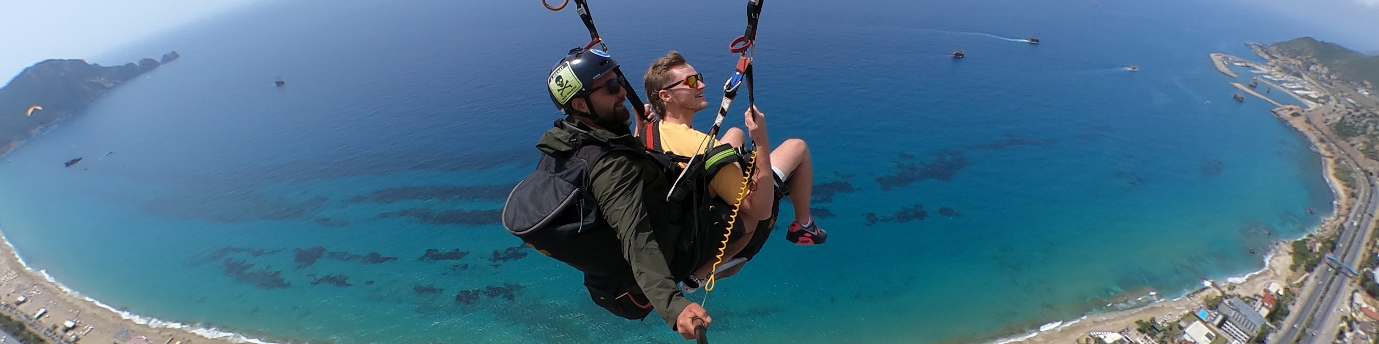 Alanya: Tandem Paragliding with Hotel Pickup Option