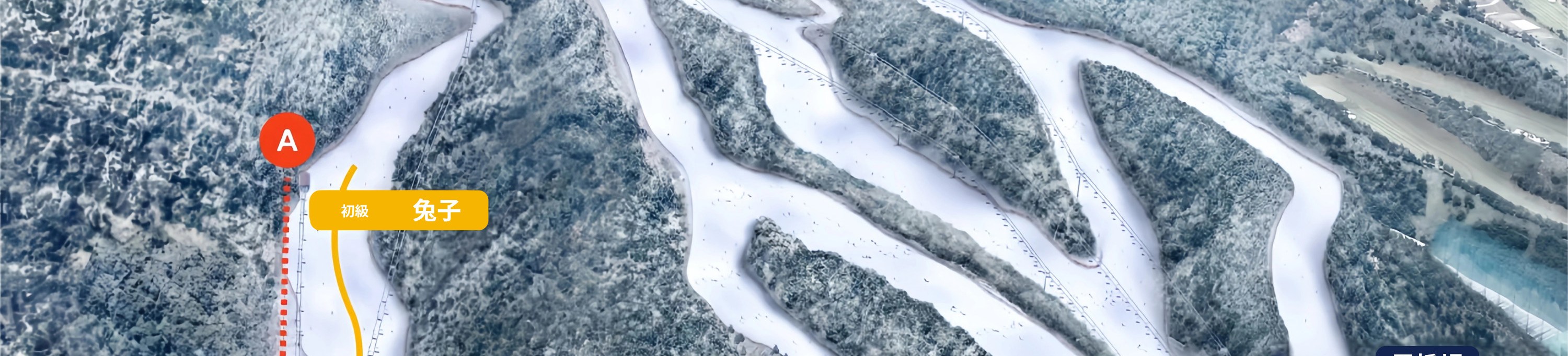 初學者可在兔子坡與熊貓坡上安心滑行，搭配自動步道與鄰近 yy易游体育 休息室的舒適支援。