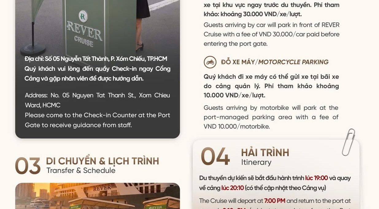 REVER Cruise: A Refined Dining Journey Along the Saigon River - Thumbnail 42