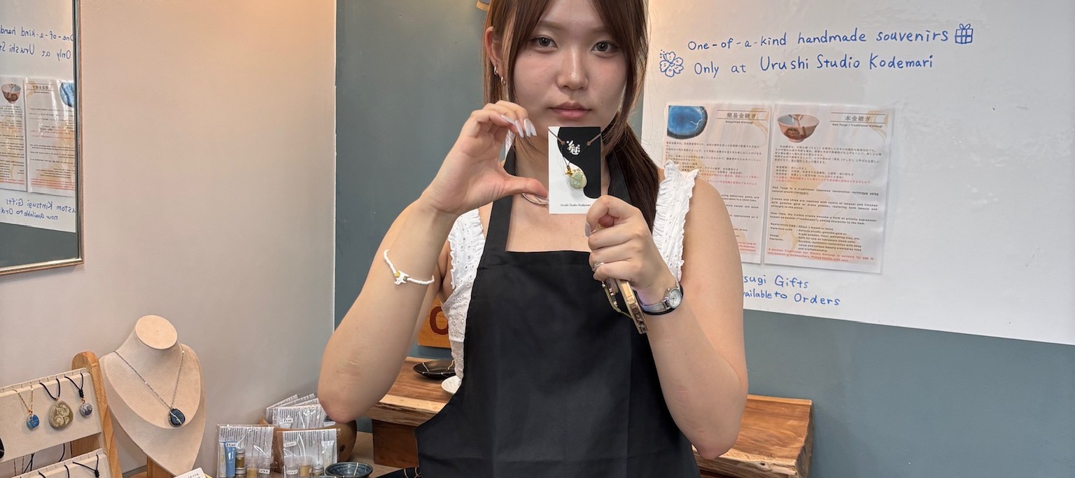 Kintsugi Accessory Crafting in Naha, Okinawa 