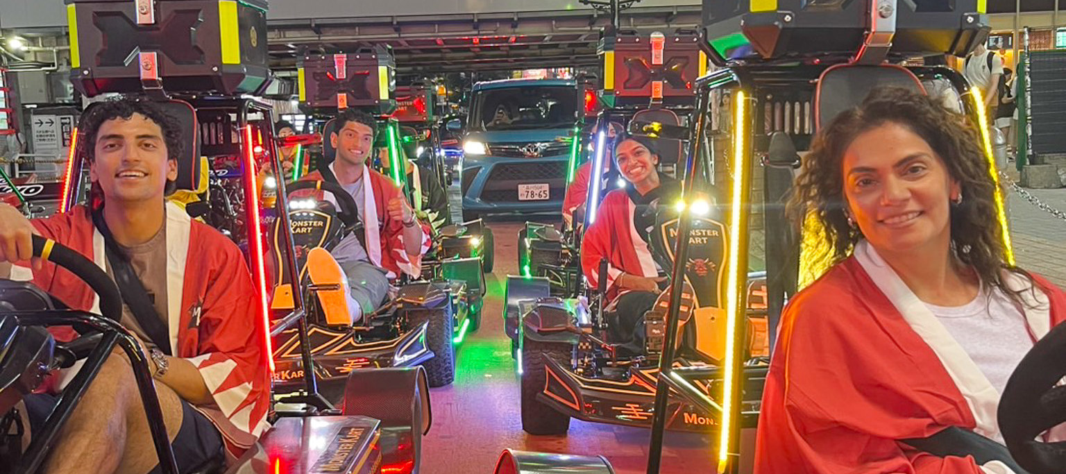 Monster Kart: Through Shibuya to Harajuku in an Original Kart!