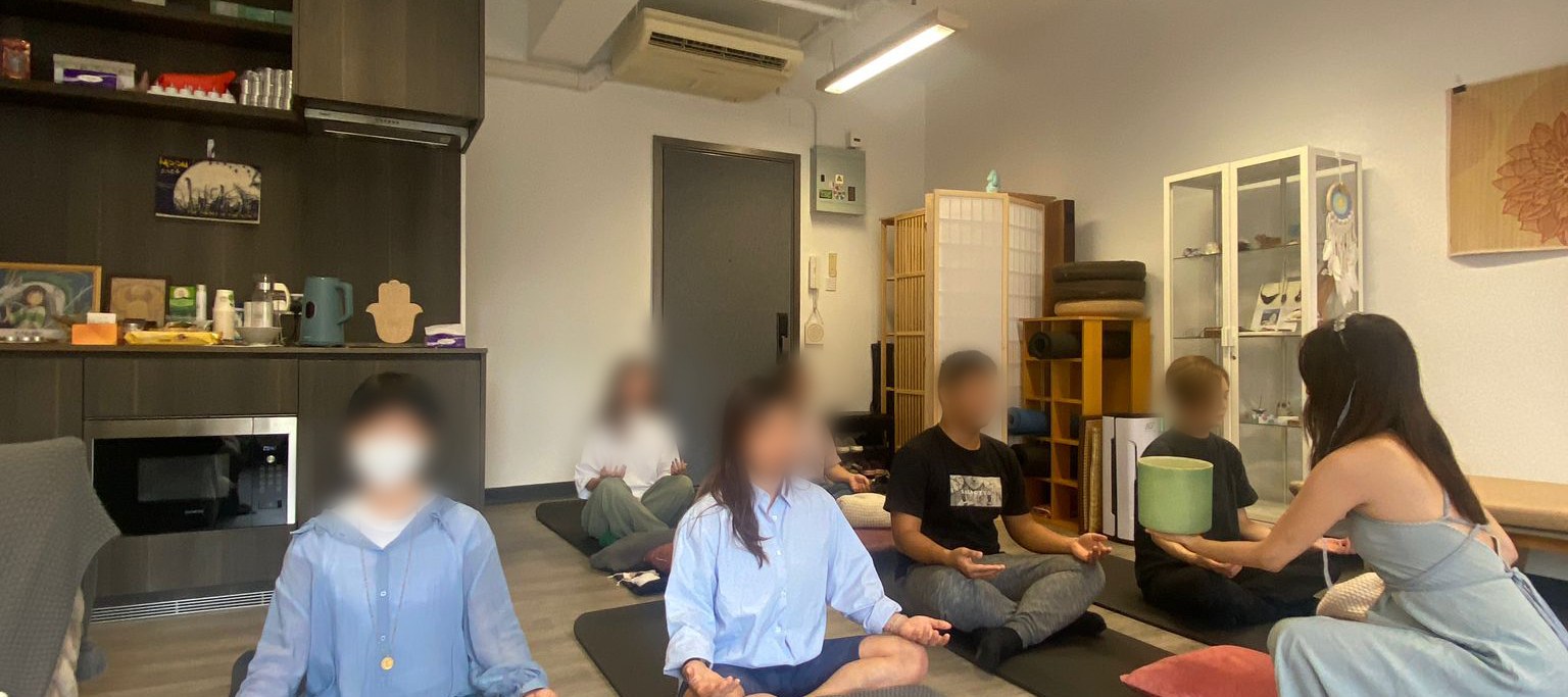 水晶頌缽身心靈療癒放鬆體驗
