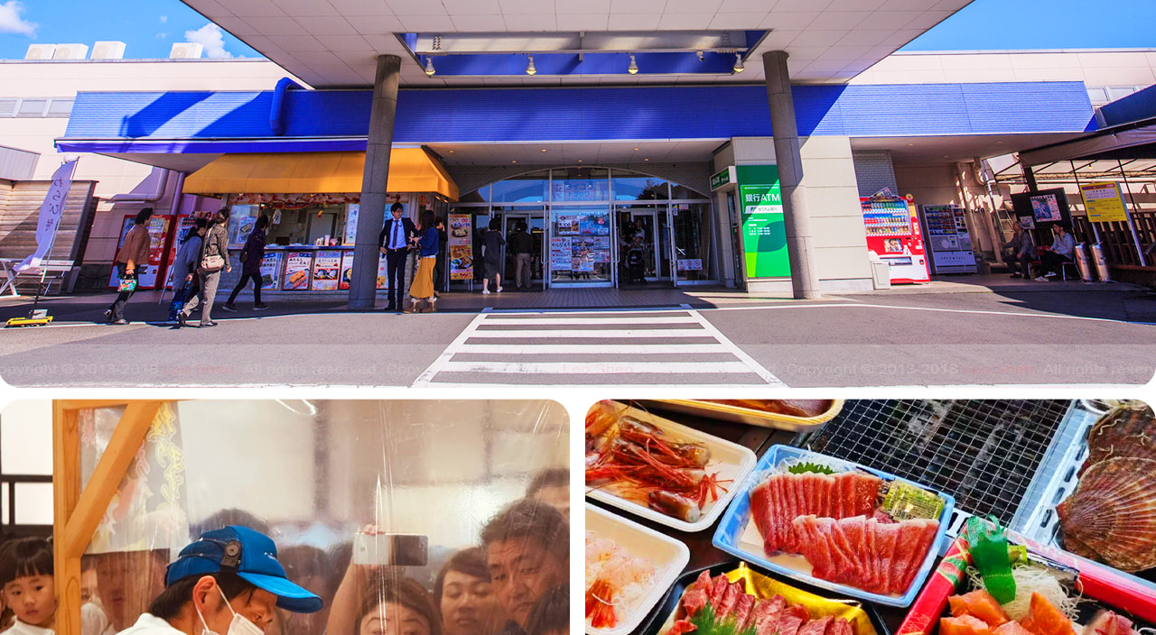 白濱とれとれ市場彙集新鮮海產與地道美食,是品嚐海味、觀賞金槍魚秀、購物休閒的熱鬧天堂。 白濱とれとれ市場彙集新鮮海產與地道美食,是品嚐海味、觀賞金槍魚秀、購物休閒的熱鬧天堂。
