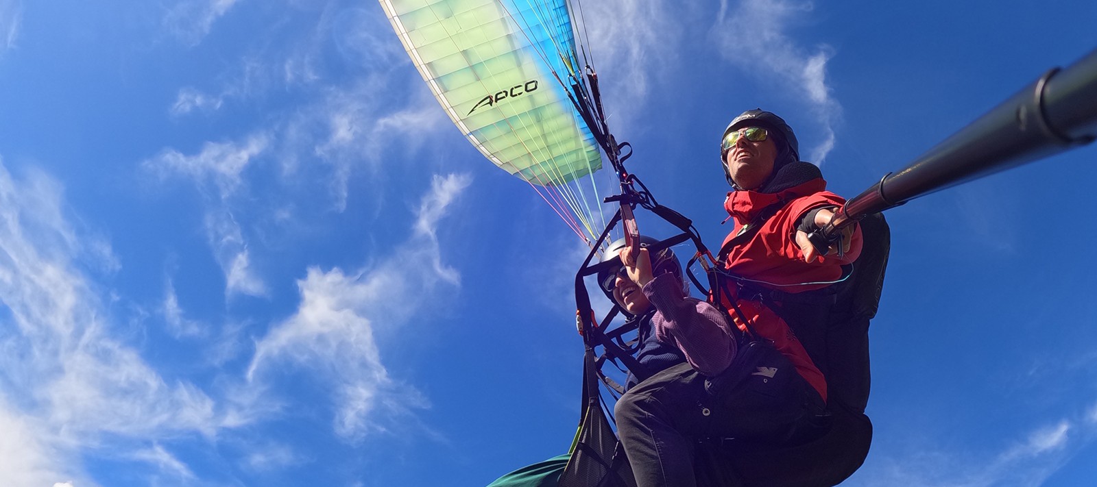 米倫 - 勞特布魯嫩雙人滑翔傘飛行 (Paragliding Tandem Flight Mürren - Lauterbrunnen)