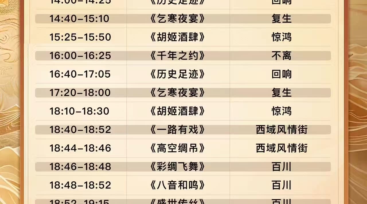 新疆《絲路有戲》沉浸式體驗演出票