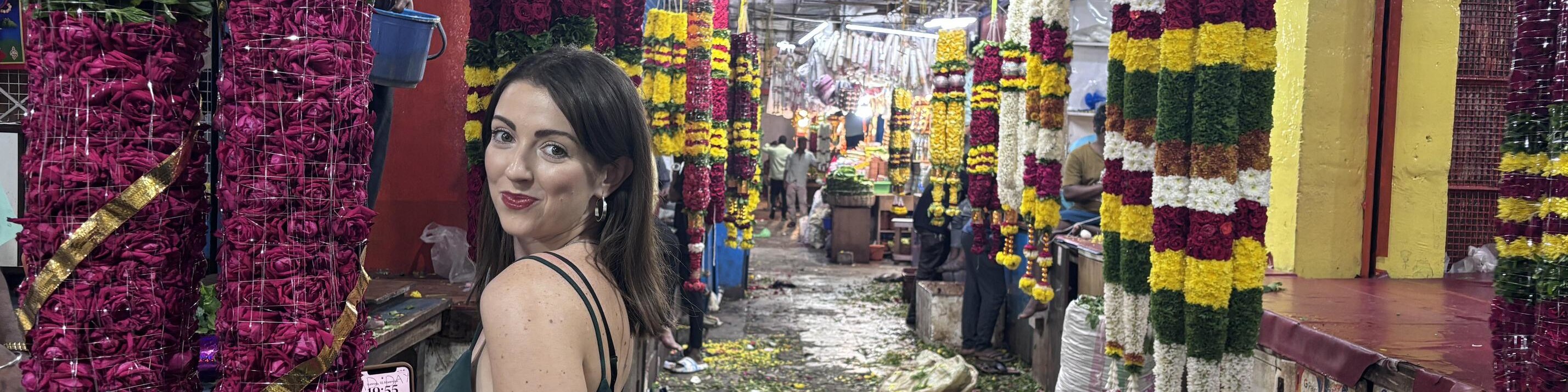 Bangalore : Evening Food Street Walk and Market Visit