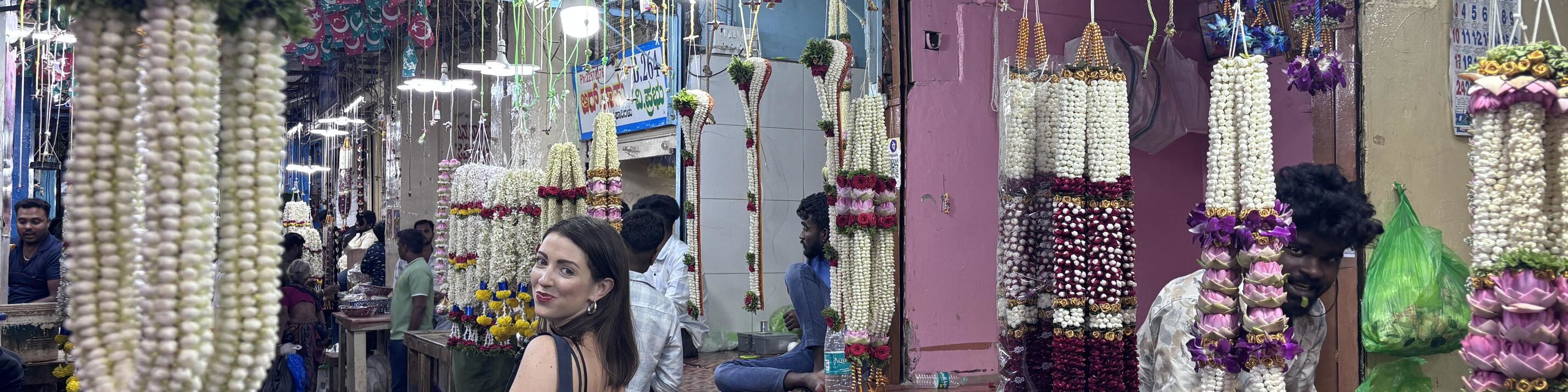 Bangalore : Evening Food Street Walk and Market Visit