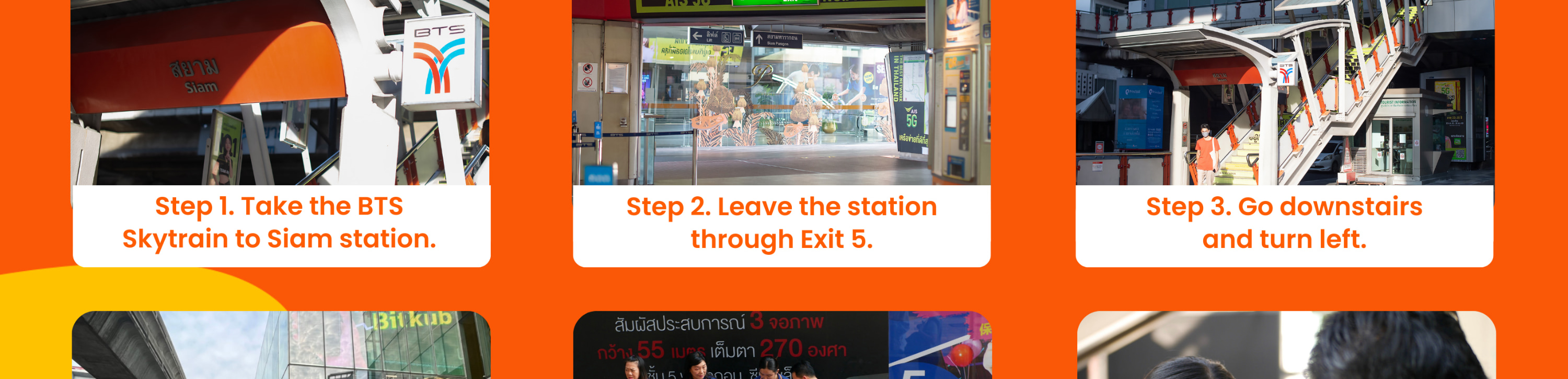 meet up at siam paragon for join in tours
