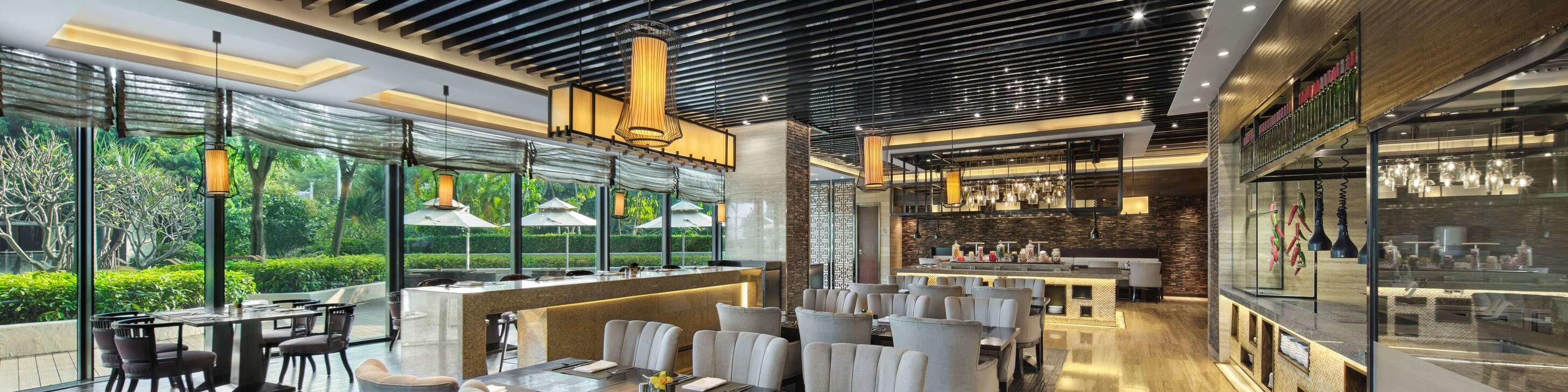 【南山蛇口】深圳蛇口希爾頓酒店| OPEN餐廳 | 自助晚餐 自助午餐