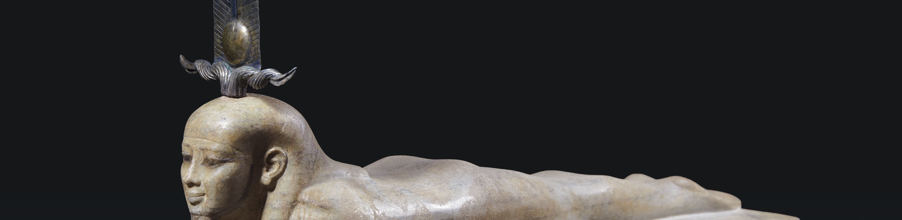 復活的歐西里斯像
第 26 王朝(公元前 664–公元前 525 年) 片麻岩、金、金銀合金、顔料
埃及國家博物館
© 埃及最高文物委員會 復活的歐西里斯像
第 26 王朝(公元前 664–公元前 525 年) 片麻岩、金、金銀合金、顔料
埃及國家博物館
© 埃及最高文物委員會