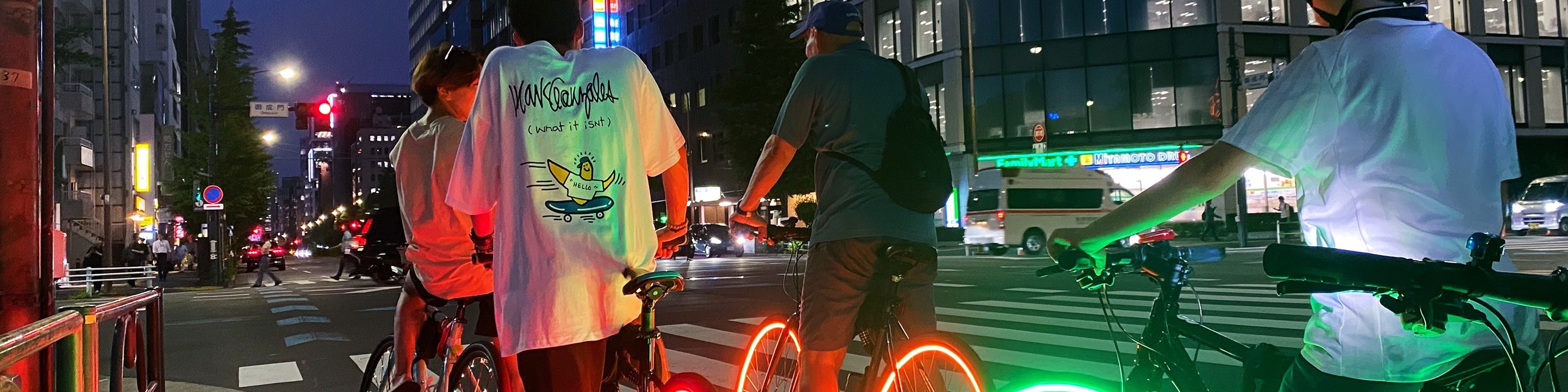 東京隱藏景點 2 小時霓虹燈自行車之旅