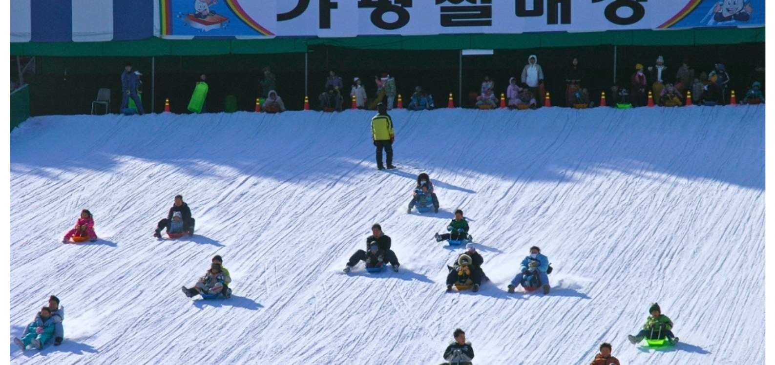 三岳山纜車 / 晨靜樹木園 燈光節 / 採摘草莓 / Eobi冰谷 / 雪橇 一日遊