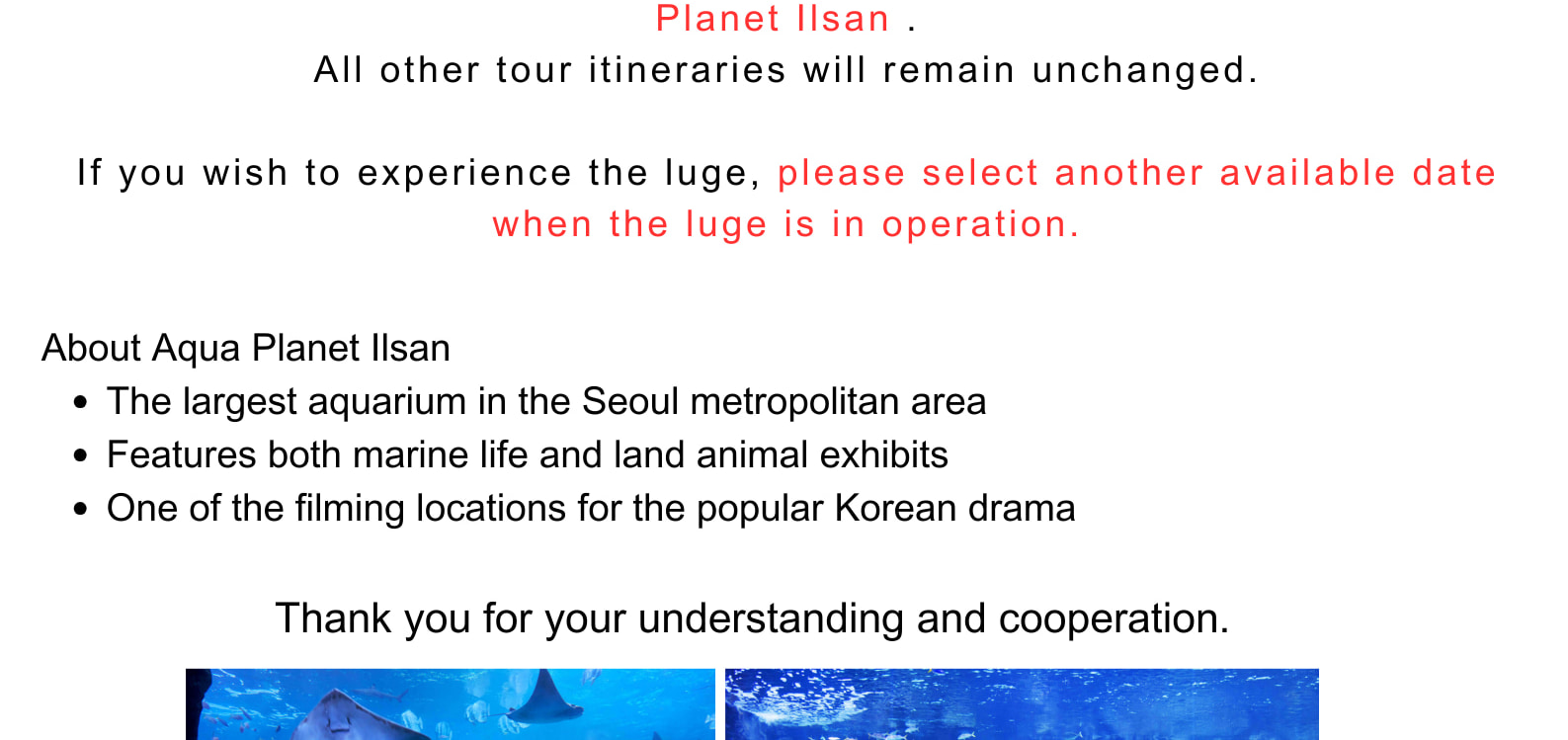 Incheon Day Tour from Seoul: Ganghwado Luge, Railbike, Seagull Ferry