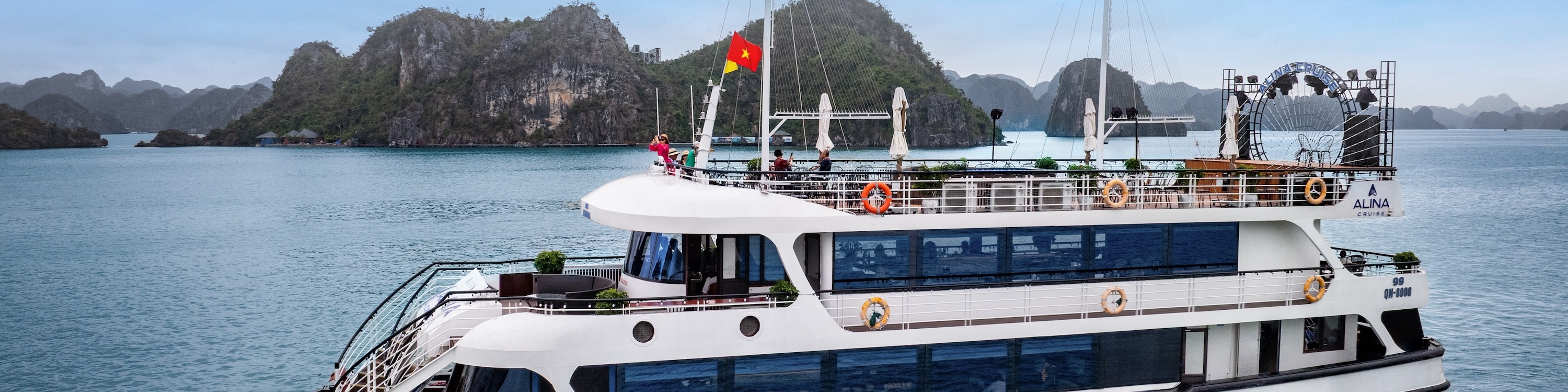 Ha Long Day Tour with Sung Sot and Ti Top by 5-Star Alina Cruise
