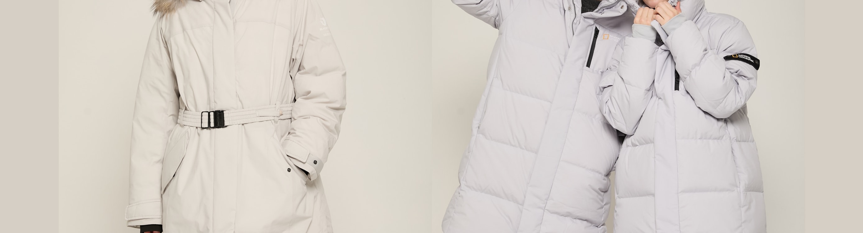 品牌羽絨服（長款）