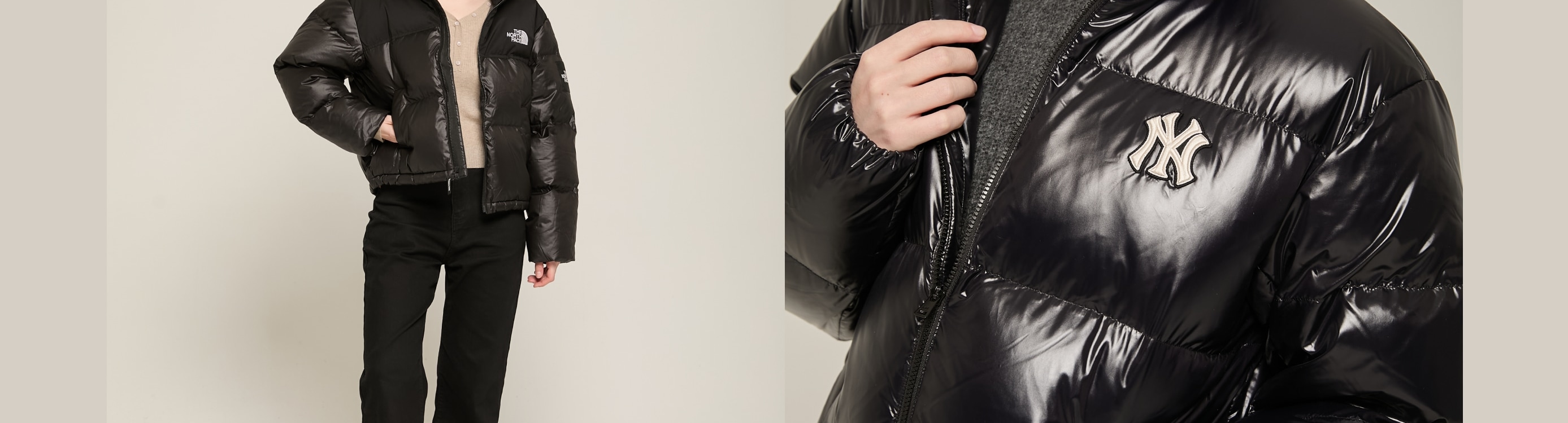 品牌羽絨服（短款）