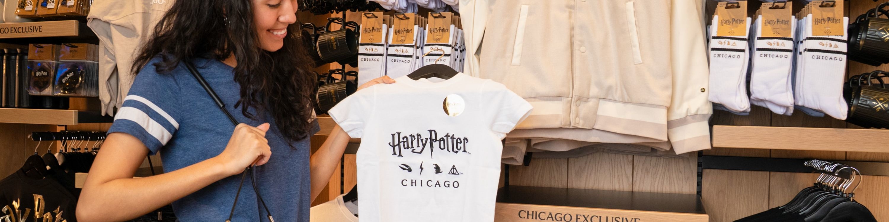 Pick up a Harry Potter-themed outfit to show off your Wizarding World interest