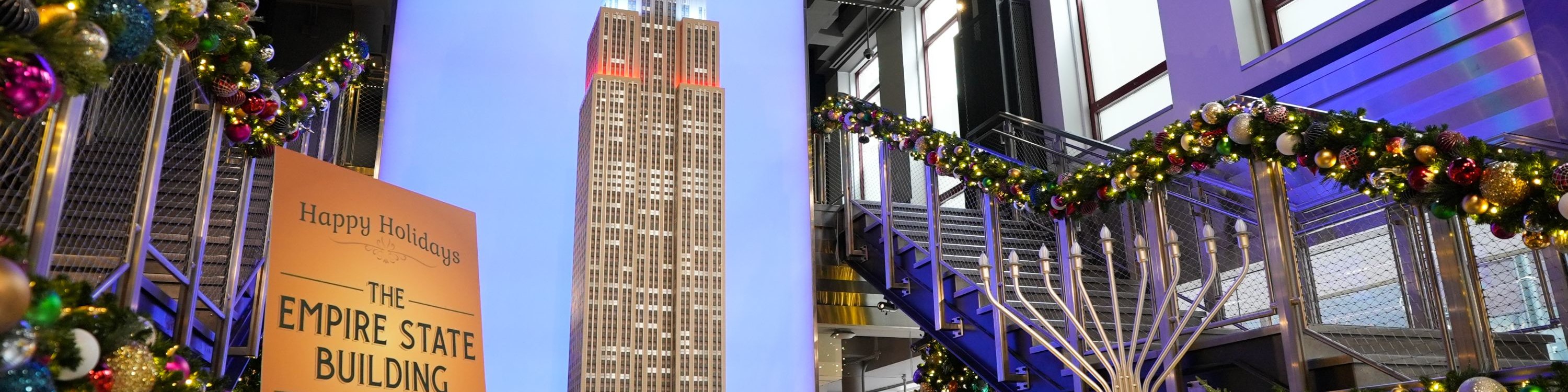 在帝國大廈感受節日季的歡樂氛圍 在帝國大廈感受節日季的歡樂氛圍
