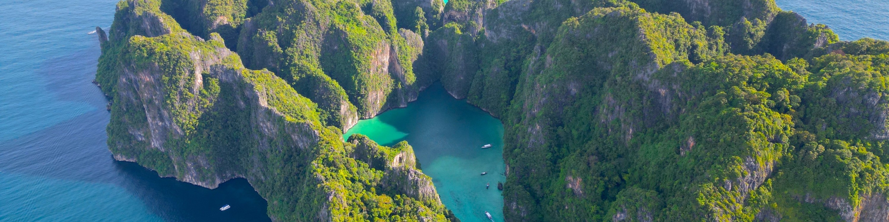 皮皮島 & 瑪雅灣日落快艇之旅（避開人群）