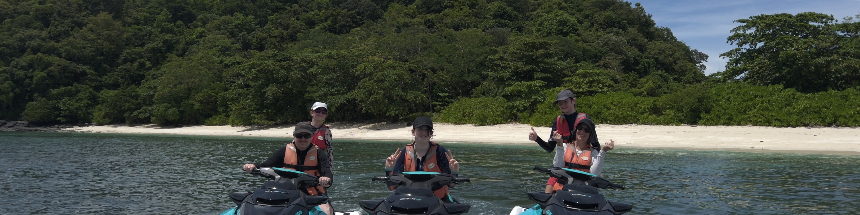 蘭卡威水上摩托車環島之旅（Mega Water Sports提供）