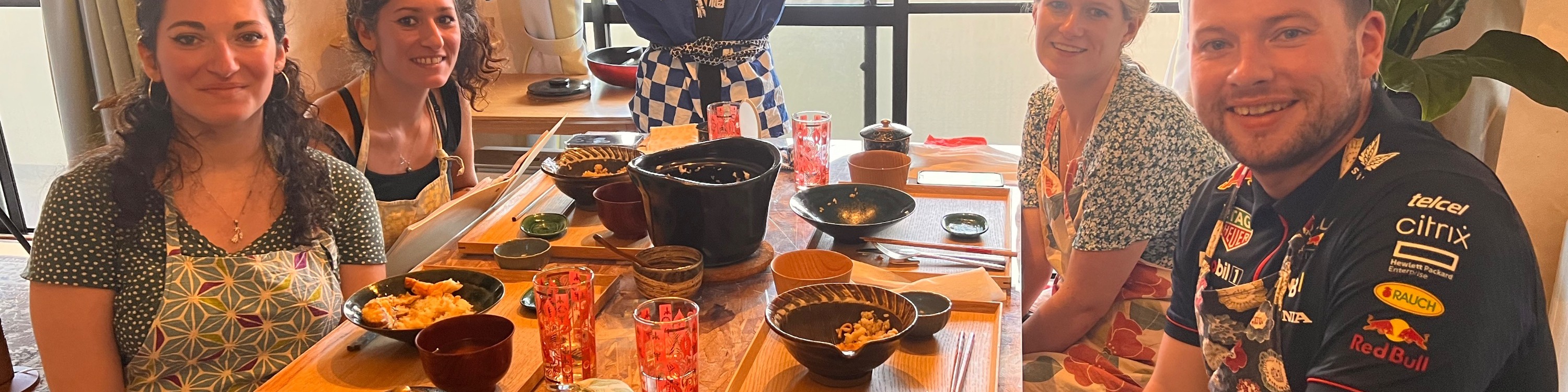 大阪料理課程（脆皮天婦羅蓋飯＆味噌湯）