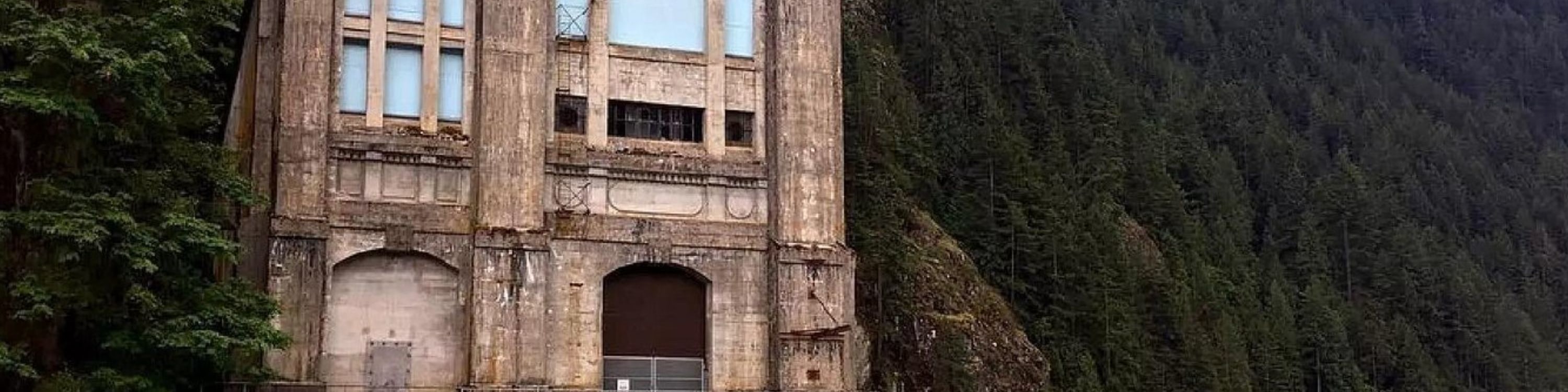 Explored a century-old powerhouse nestled deep in nature, rich with industrial history