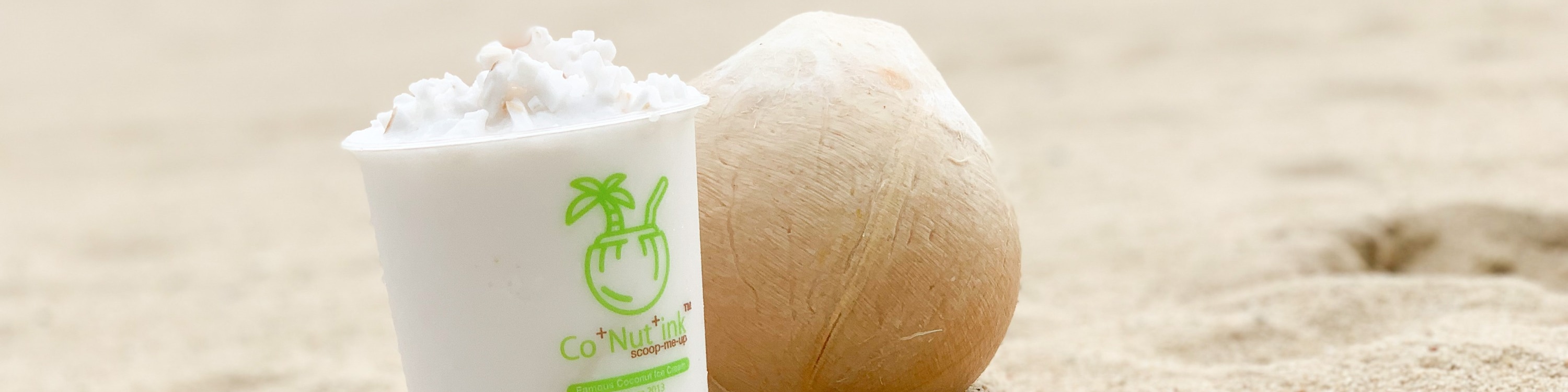 Enjoy a delicious thick coconut shake to cool down from the hot weather! 