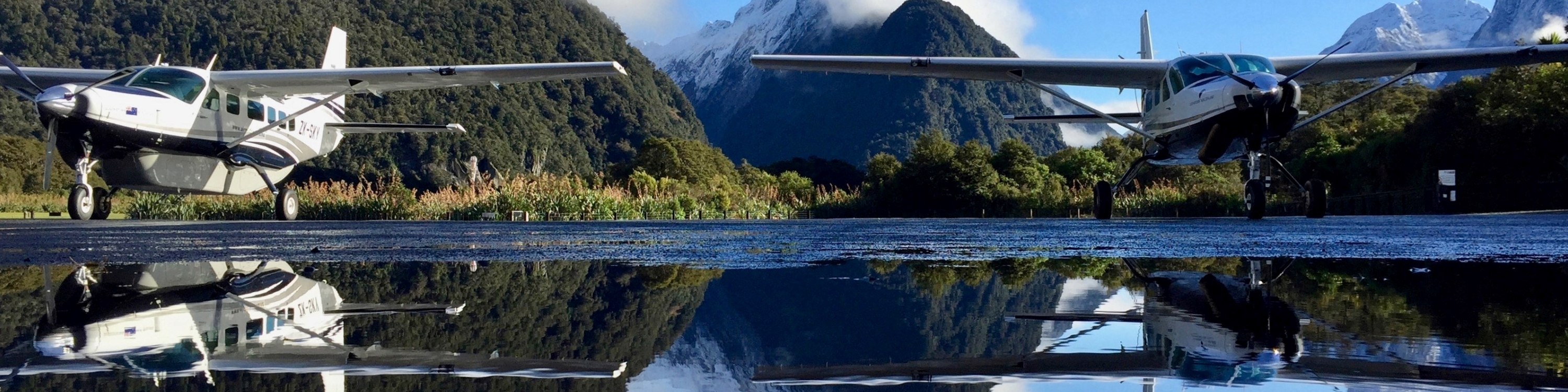 cruise and flight tour from New Zealand